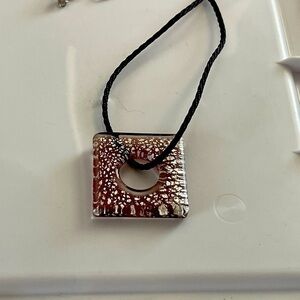 Murano Glass Square Necklace